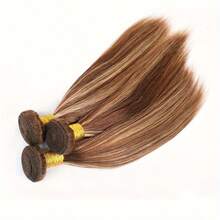 Human Hair P4/27 Human Hair Bundles Human Hair Bundles Colored Straight Ombre Human Hair Bundles Double Machine Human Hair Extensions For 1/3 Bundle 16-32 Inch - S4/27 - View 35