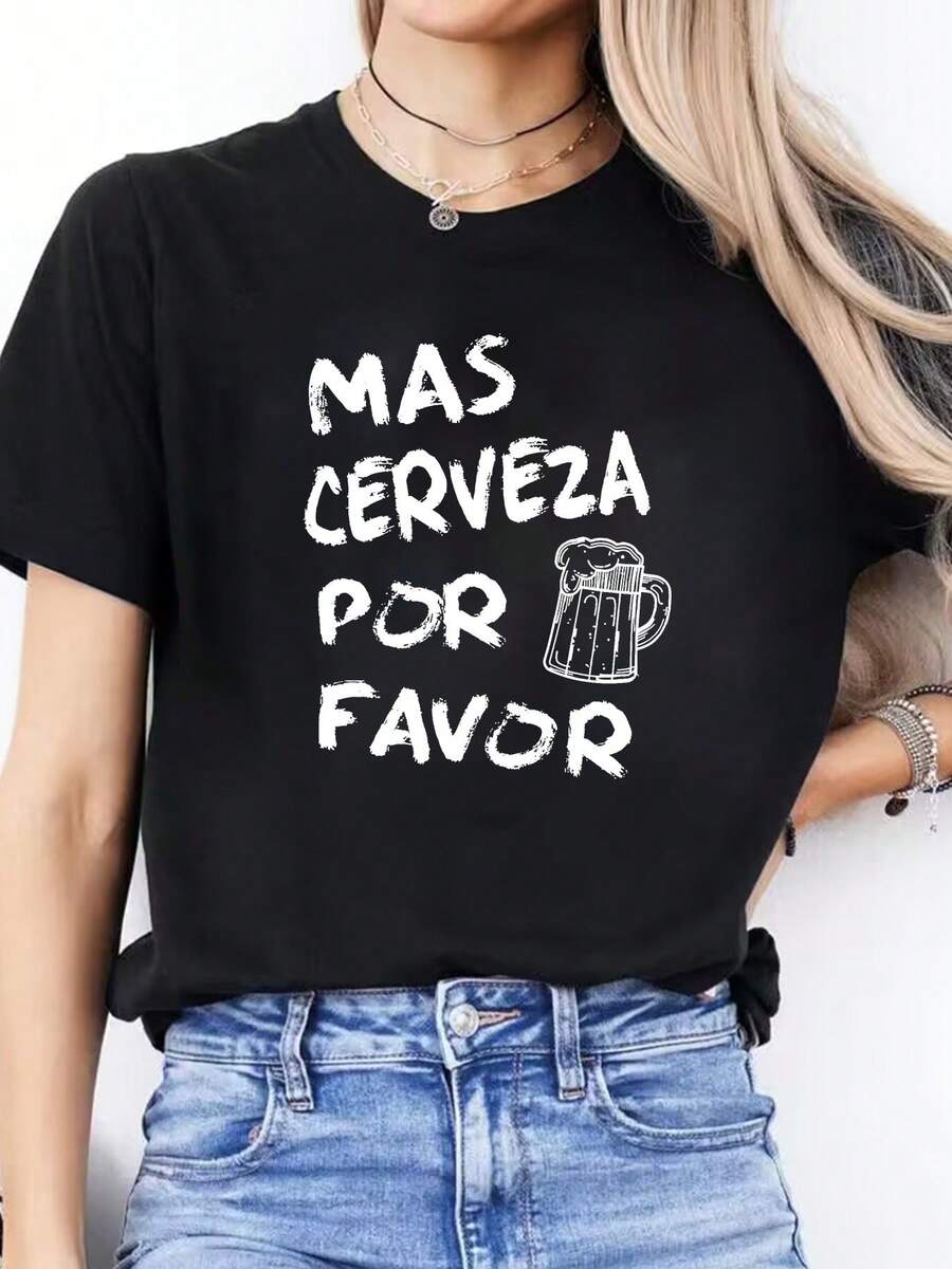 Women T-Shirts - Black - View 1