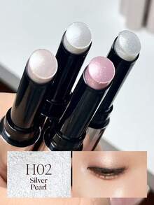JOOCYEE Jelly Highlighter H02 Silver Pearl High Gloss, Suitable For Daily Use - JOOCYEE Jelly Highlighter Stick H02 Silver Pearl - View 4