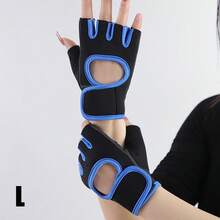 Professional Half Finger Sports Gloves, Breathable Anti-Slip Palm Protection Shock-Absorbing Training Gloves For Fitness, Cycling, Outdoor Weightlifting, Running, Cycling, Unisex - A - View 13