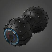 Rechargeable Electric Massager - Peanut Massage Ball With 5-Speed Vibration Modes, Portable Muscle Relaxation Device Suitable For Neck, Back, Shoulder, & Full Body Workout - - Fascia Massager For Yoga, Gym, Use - Black - View 7