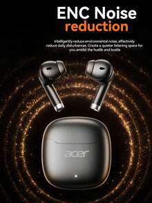 Acer OHR617PRO ENC Transmisión de audio direccional con cancelación de ruido clara, chip 6.0, baja latencia, conectado a la nube, con ajuste suave y cómodo para deportes, oficina y uso en múltiples escenarios - Ver 4