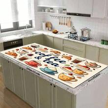1pc Polyester Fiber Absorbent Drip Mat, Coffee & Tea Themed Pattern, Suitable For Dining Table, Cafe, Multi-Purpose Drainage Mat, Home Gift, Desktop Decor - XYLSD-190 - View 8