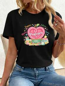 Women T-Shirts - Black - View 1