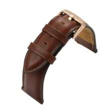 Women Retro Calfskin Genuine Leather Watch Band 18mm 20mm 22mm Quick Release Spring Bar Comfortable Replacement Wristband - Mouldless - View 11