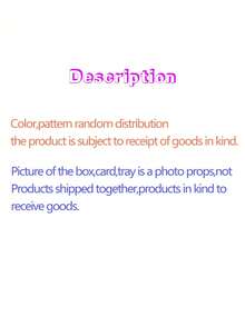 4pcs Cute Minimalist Printed BB Hair Clips, Fashionable Adorable Plaid Cartoon Hair Clips, Suitable For Bangs And Side Hair - Multicolor - View 3