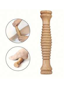 Con lăn massage chân bằng gỗ, giúp giảm đau viêm cân gan chân, đau vòm bàn chân, hội chứng đau cơ màng. - Nhiều màu - Xem 7