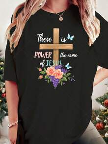 Women T-Shirts - Black - View 3