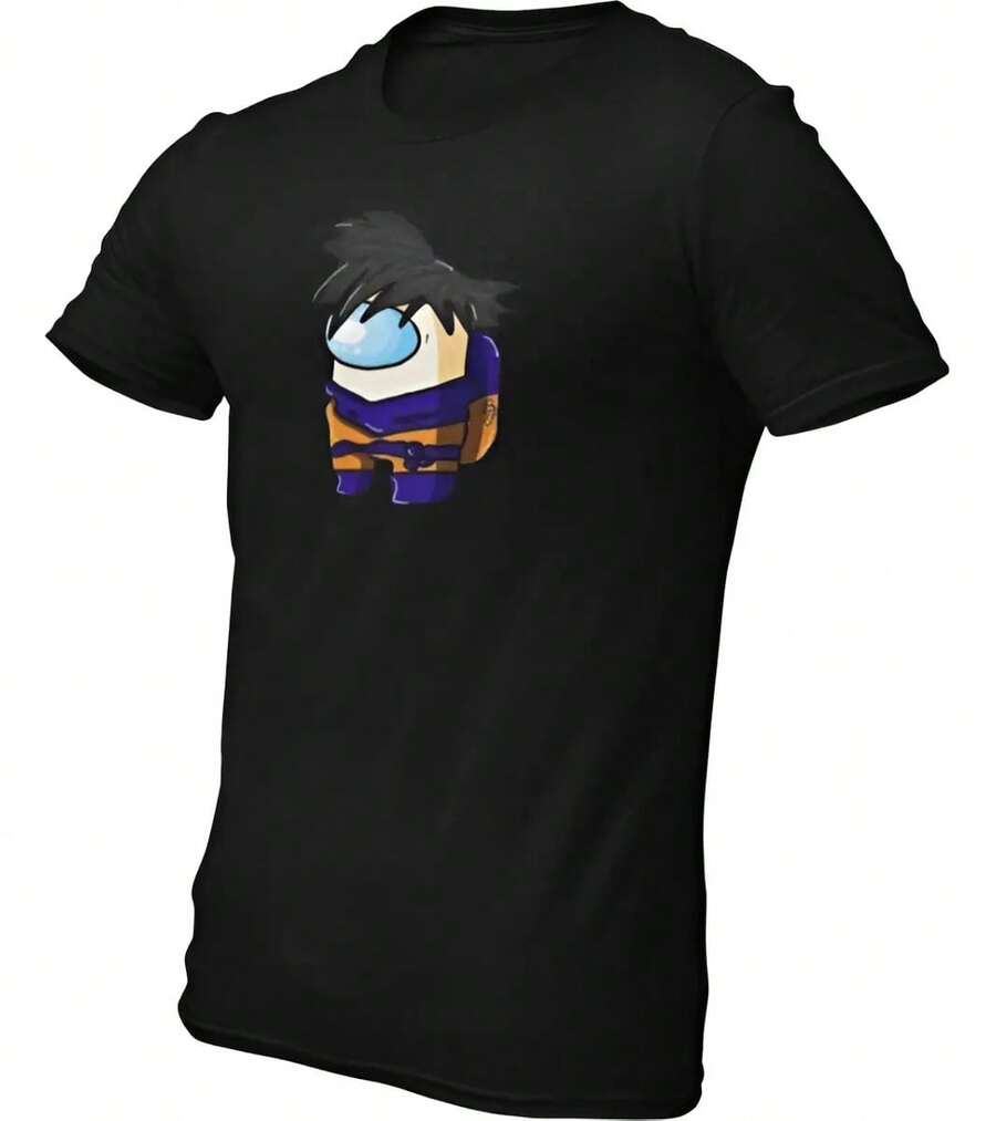 Camisetas de Among Us de de . - Negro - Ver 1