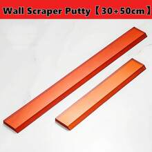 Raspador de pared, herramienta de reparación de espaciado de masilla, raspador de pintura de yeso para garaje, taller, construcción, hogar, baño, exterior y interior S6T1 - 30 cm - Ver 3