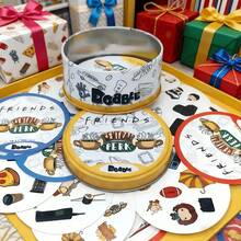 1 pieza Asmodee Dobble! | Juego de cartas de observación rápida con patrones de personajes clásicos, almacenado en una delicada caja de metal, ideal para reuniones familiares. Apto para 2-8 jugadores, 15 minutos por juego. Juego de educación visual, regalo perfecto para cumpleaños, Año Nuevo, Navidad y fiestas. - Multicolor - Ver 7