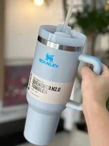 现货 S-TANLEY 40盎司保温杯，304不锈钢吸管，大容量，时尚真空保温杯，适用于汽车 - 多色40oz - 查看 14