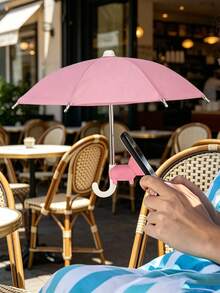 Motorcycle Riding Umbrella Stand, Dual-Use Sunshade & Rainproof Umbrella, UV Protection - Multiple Styles - View 7
