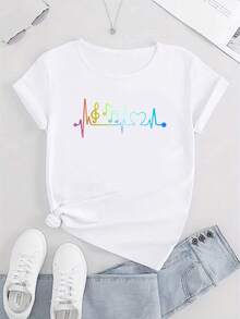 Women T-Shirts - White - View 2