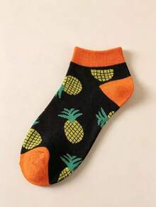 1/10 Đôi tất cổ thấp nữ kiểu dáng độc đáo với họa tiết trái cây - Nhiều màu - Xem 18