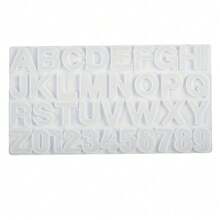 Silicone Letter Resin Mold, Numeric & Alphabetic Jewelry, Silicone Letter Mold For Resin Casting, DIY Handmade, Letter Jewelry Making - View 13