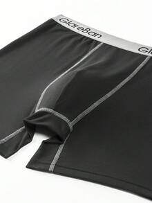 3 chiếc quần boxer brief độ dài trung bình, quần lót nam mới thoải mái - Nhiều màu - Xem 10