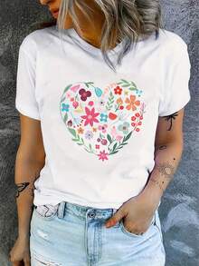 Women T-Shirts - White - View 6