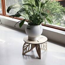 Plant Stand - Durable And Stable Display Rack For Indoor And Outdoor Plants, Sturdy Design For Home And Garden Use, Perfect For Living Rooms, Patios, And Balconies, Ideal For Birthdays, Housewarming, And Holiday Gifts, Practical And Aesthetic Solution For Plant Lovers And Garden Enthusiasts - A - View 1