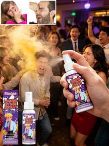 Fart Spray - A Fun And Entertaining Portable Prank Spray, Suitable For Adult Parties. This Realistic Fart Spray Is Designed To Be Compact And Portable, Easily Fitting In Your Pocket For Carrying. Just A Gentle Press To Activate The Spray, Instantly Creating A Cheerful Atmosphere, Enhancing The Party Mood, And Bringing Endless Laughter. - View 2