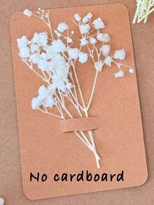 25/50/100/150/300pcs Mini Baby's Breath And Other Artificial Flowers - For Arts And Crafts, Hair Accessories, Wedding Wreaths, Table Flowers, Home Decor, Etc. - White - View 3