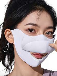 Breathable Face Mask, Suitable For Drinking Water. Summer Sun Protection, Windproof And Warm, Unisex Design. Thickened Adult Size. Provides Sun Protection And Strong Shading Function. Suitable For Outdoor Cycling And Hiking - Multicolor - View 6