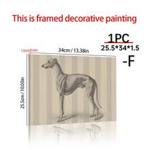 1/10PCS Retro European Classical Art Canvas Wall Art Set, Retro Sketch Printing Set (Dog, Vase, Bust, Plant, Bird, Sea View), Used For Room Aesthetics, Optional Frame Wall Decoration, Rural Farmhouse And Retro French Home Decoration - Multicolor - View 38