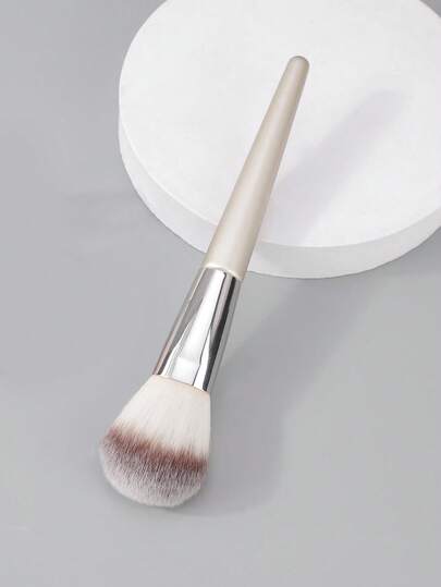 Single Soft Large Brush Head Powder Brush High-Grade Wooden Handle Blush Brush Honey Brush