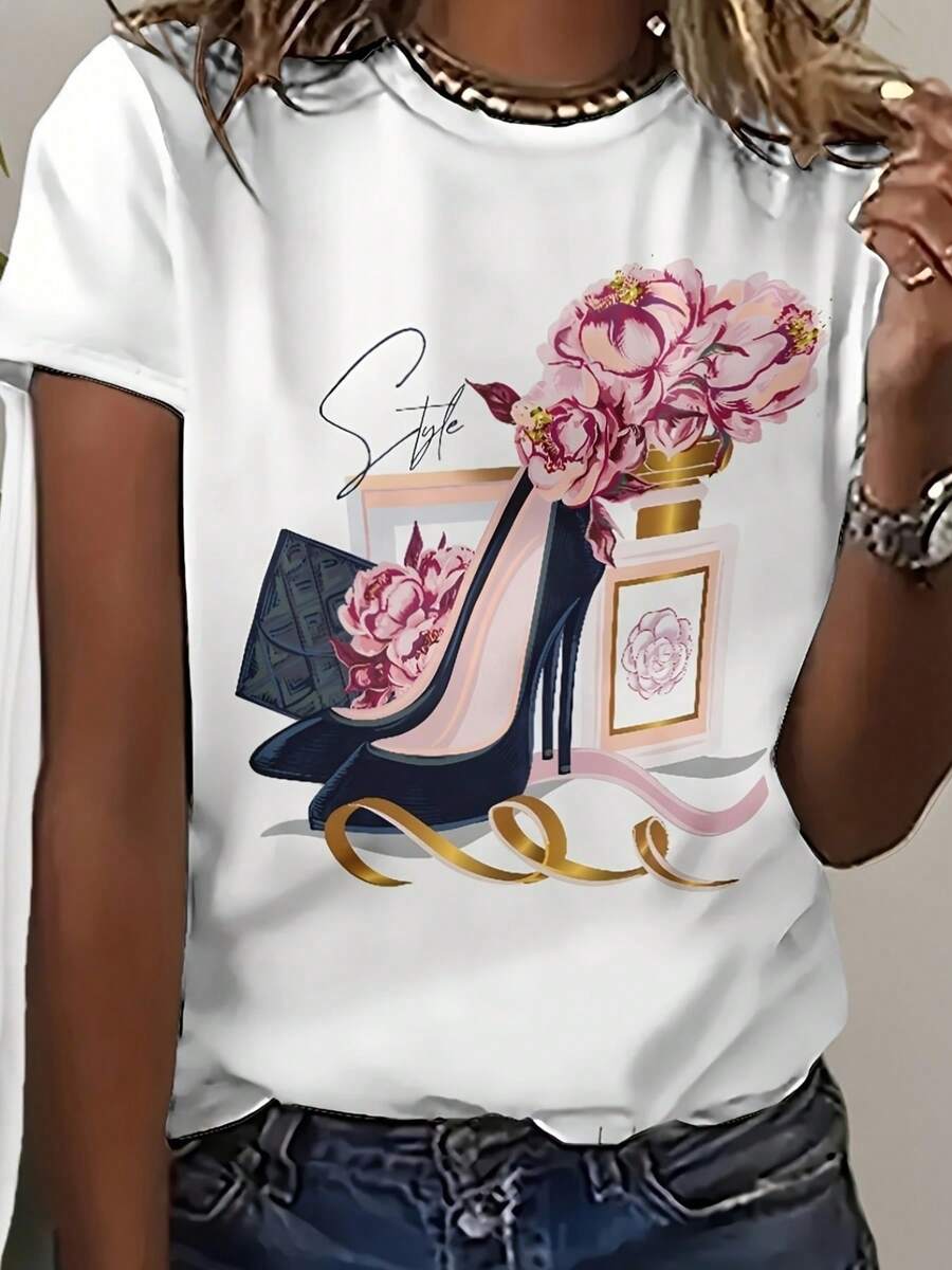 Women T-Shirts - White - View 1