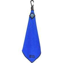 Birdie Streak Junior Magnetic Towel - 12x 12 Premium Waffle Microfiber - Powerful Integrated Magnet And Carabiner Clip - Youth Bag Accessories - Blue - Mặc định - Xem 7