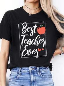 Women T-Shirts - Black - View 12