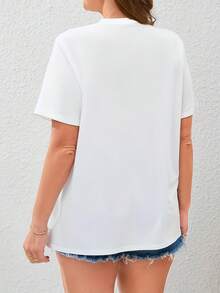 Women T-Shirts - White - View 3