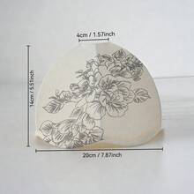 7.87 Inch Beige Fabric Lamp Shade, Vintage European Style, Suitable For Pendant Lights And Wall Lamps, Compatible With E26/E27 Sockets, Classic Home Decor Lighting Accessory For Living Room, Bedroom, Dining Room, Retro Home Decor, Recommended Gift - Semicircle - View 3