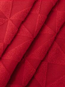 1 chiếc bọc ghế đẩu hình tam giác vuông nhỏ, chất liệu jacquard, thích hợp cho phòng khách, phòng ngủ, phòng ăn, phong cách tối giản hiện đại, phù hợp mọi mùa. - Đỏ - Xem 6