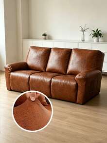 Bộ bọc ghế sofa 3 chỗ ngồi chống thấm nước 100% cho phòng khách, ghế thư giãn, ghế bành, bọc ghế dài co giãn, bọc đồ nội thất. - Nhiều màu - Xem 16