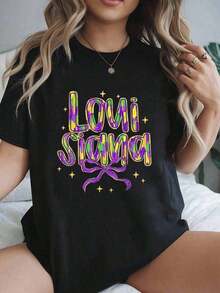 Plus Size T-Shirts - Black - View 8