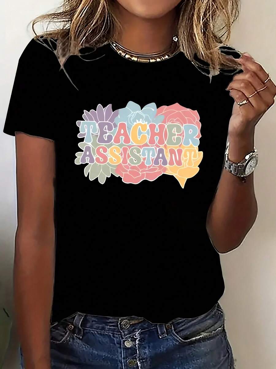 Women T-Shirts - Black - View 1