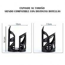 Cup Holder For Bicycles And Motorcycles With Tube Clamp - Black - View 3
