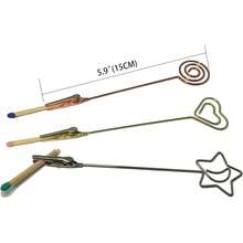 Bộ 3 que diêm nối dài đa năng 5,9 inch, kẹp cá sấu đa chức năng, dụng cụ làm vòng tay, phụ kiện trang sức, giá đỡ ảnh ghi chú. - kẹp nối dài - Xem 7