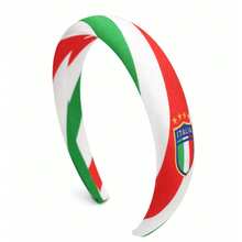 5pcs Italian Flag Hair Accessory Set, Including Headband, Hair Tie, Hair Clip, And Hair Scarf, Suitable For Italian Football Fans, Cheering Outfit For Euros Match Day, World Cup Football Fan Gift, Suitable For Women And Girls - Multicolor - View 9