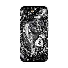 Funda para móvil con diseño de payaso, compatible con Samsung, Apple, VIVO, OPPO,  y Honor. Fabricada en TPU, ofrece protección contra golpes y caídas. Un regalo perfecto para amigos y familiares. Ideal para quienes aprecian los diseños originales. - Negro - Ver 2