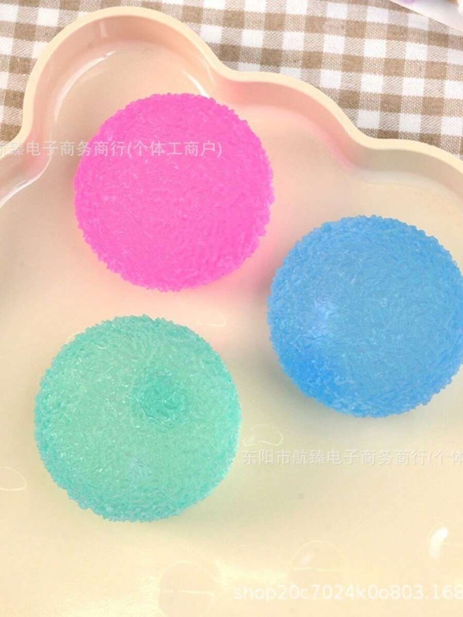 Malt Sugar Grass Ball 4cm Creative Texture Design Slow Rebound Stress Relief Squeeze Gadget Portable Handheld Decompression Toy Fun Tactile Experience For Daily Relaxation Lightweight Easy To Carry For Home Office And Travel High Elastic Durable Material Ideal Gift For Festival Birthday Holiday And Daily Surprise Adult Oriented Interesting Relaxing Toy - Nhiều màu - Xem 1