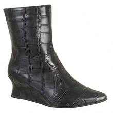 Women's Ankle Boot With Pointed Toe, Modern And Comfortable, Via Birigui - Black - View 1