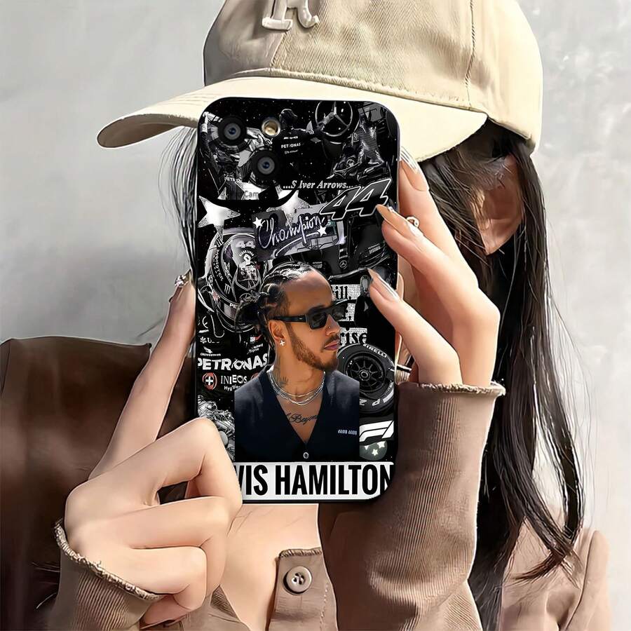 Funda para móvil con estampado de gafas de sol de panda, compatible con fundas para Samsung, Apple, VIVO, OPPO, y Honor. Fabricada en TPU, ofrece protección contra golpes y caídas. Un regalo ideal para amigos y familiares. - Negro - Ver 1