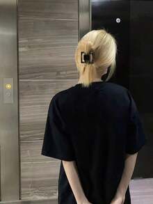 Plusstorlekar T-shirts - Svart - Visa 2