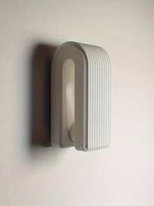 1pc Gravity Towel Hook, Wall Mounted Storage Without Drilling, Multi-Functional Hook - Gravity Towel Hook - View 5