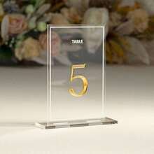 Placas numeradas de mesa de boda en negro mate 3D, papelería de boda, decoración de recepción de boda negra, regalo de cumpleaños de verano, playa, regreso a la escuela, útiles escolares, decoración de habitación - Multicolor - Ver 56