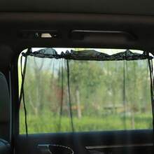 1/2/4pcs Baby Car Seat Sunshade, Suction Cup Side Window Curtain For Privacy - Black - View 8