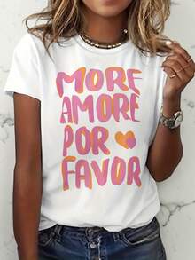 Women T-Shirts - [White] - View 1