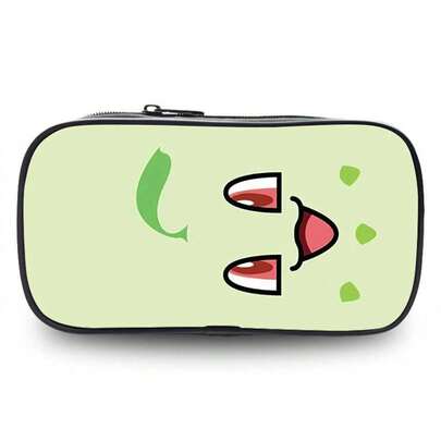 pokemon 1 chiếc túi đựng bút nhiều lớp chủ đề anime, túi đựng văn phòng phẩm có khóa kéo dung tích lớn, ý tưởng quà tặng dễ thương cho học sinh, quà sinh nhật độc đáo cho phụ nữ và quà tặng tri ân giáo viên.